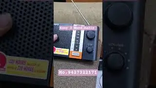 Sony old vintage 3 band radio