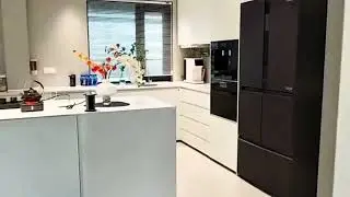 Room Tour - The whole house is paved with light gray soft light bricks