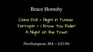 Bruce Hornsby - 5/21/96 - Northampton, MA - Selections - See description downloads