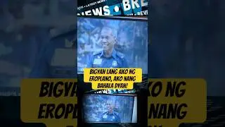 Bigyan lang ako ng eroplano, ako nang bahala dyan!  #dutertearrest #fprrd