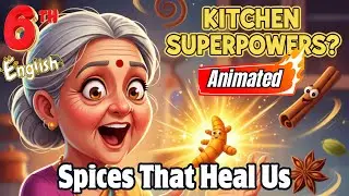 Spices That Heal Us | Poorvi Class 6 English Unit 3: ANIMATED & EXPLAINED! #ncert #class6english