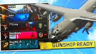 6V6 ON NUKETOWN VS TOP RANKED PLAYERS I GOT GUNSHIP.. (BLACK OPS 4)