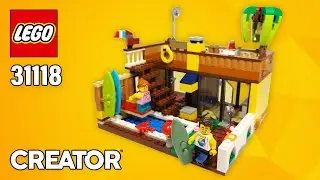 LEGO Pool House [31118] from Creator Surfer Beach House Building Instructions | Top Brick Builder