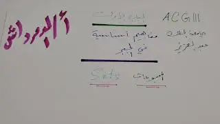 مفاهيم أساسية في الجبر10 دقائق فقط وتفهم المجموعات في الرياضيات التمهيدية ACG 111.