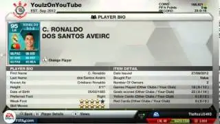C.Ronaldo Player Card??? 95 RATED RONALDO!