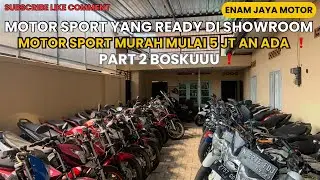 JUAL BELI MOTOR SPORT BEKAS BERKUALITAS MALANG ❗️ ENAM JAYA MOTOR