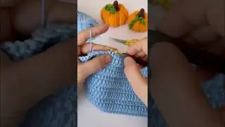 How to knit half a double crochet #doublecrochet #howtoknit #&ouml;rg&uuml; #amigurumi #freepattern #trending￼