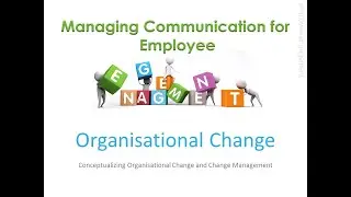 8-1 Org Change Introduction