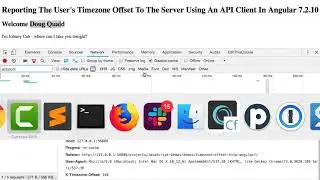 Reporting The User's Timezone Offset To The Server Using An API Client In Angular 7.2.10