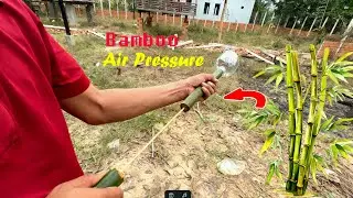 Creative bamboo air pressure shooter offer a powerful and enjoyable traditional shooting experience