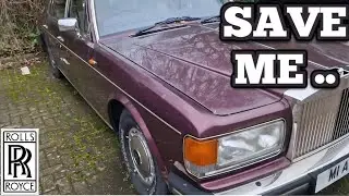 Abandoned Rolls Royce Silver Spirit 3 | Should it be saved? | Sitting out for years | Save me.