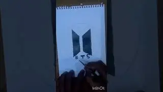 BTS logo drawing #bts #btsarmy