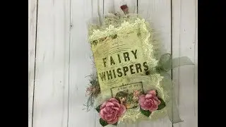 Vintage Fairy Whisper Mini Junk Journal