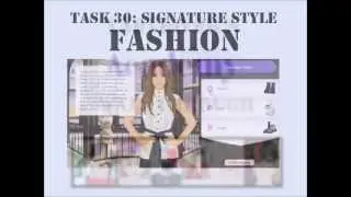 Stardoll Academy Walkthrough Task 30: Signature Style FASHION: Brand Yourself Part 1