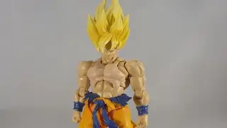 Легендарный Супер Сайян SSJ Goku 3.0 от Figuarts - модификация шеи и пресса БЕЗ КЛЕЯ - Витрина ка...