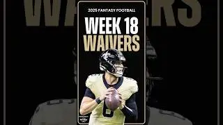 Top WAIVER ADDS For Week 18 in the NFL! #shorts