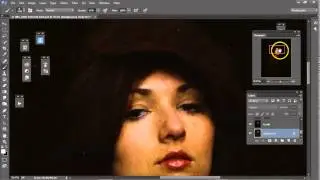 using Topaz Impression and flypaper texture in Photoshop