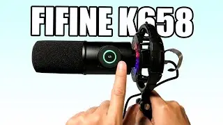 Обзор FiFine K658 | Лучший динамический микрофон для потоковой передачи (звуковой тест + тест Beatbox)