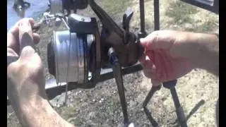 coletas carp FUNCIONAMIENTO DE LOS CARRETES CON SISTEMA BLAITRUNNER.wmv