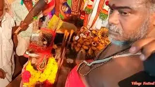 வந்த சுடலை கிடா கேட்டு அடம்பிடிக்கும் பயங்கரமான காட்சிகளை பாருங்க-Sudalaimadasami Kida Kettu Sandai