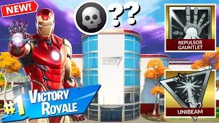 *NEW* Stark Industries High Kill Win in Fortnite! 💥 (How to Win Stark Industries!)