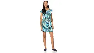 Bo Nic Short Sleeve Swing Dress