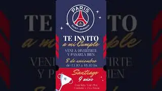 Invitacion Digital PSG