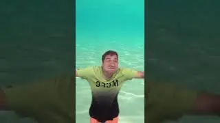 Me underwater as a kid #shorts