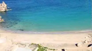 Little getaway in Malta. A beach with its own restaurant.