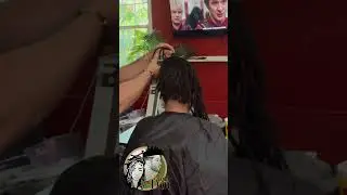 You cannot make existing matured locs thinner without damage