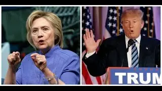 Presidential Donald Trump vs Hillary Clinton Private Jet Aircraft Lifestyle Debate