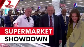 Albanese invites UAE supermarket giant to challenge Coles and Woolworths | 7NEWS