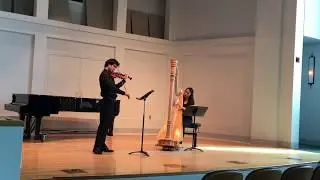 Saint-Saëns - Fantaisie for Violin and Harp, Op. 124