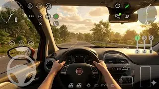 New Etiket Online: Multiplayer - Fiat Doblo Realistic Evening POV Driving | New Mobile Game
