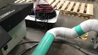 Gerber DCS 3500 Cutting Table Video
