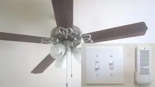 Install Remote Control for Ceiling Fan with Light