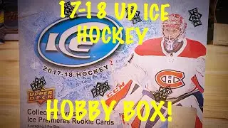 17-18 Upper Deck Ice Hockey Hobby Box Break! 2 Exquisites 🤷🏻&zwj;♂️