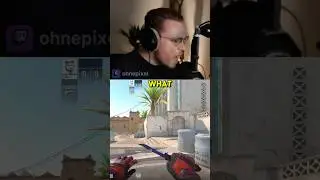 ohnePixel reaction on new butterfly animation 😱 #ohnepixel #ohnepixelfunny #cs2