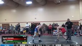 Junior 132 Blake Thomsen Iowa Vs Jack Huffman Nebraska