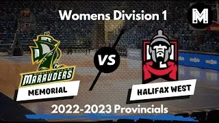 Provincials Women's Haliax West Warriors vs. Memorial Marauders Saturday March 4 2023 3:15pm