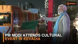 PM Modi attends cultural event in Kevadia