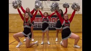 Red Rock Central Cheer Team routine remixed
