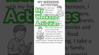 Легкая английская история: мои занятия на выходных #english #englishmerl #englishreading