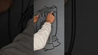 Urawa Red Diamonds logo two hands drawing #urawa #urawareds #urawareddiamonds #japan #j1league #art