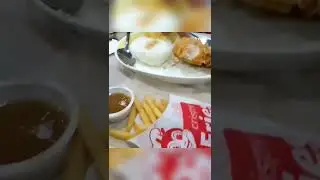 Yummy Jolly Spaghetti, Burger,Chicken Joy,Fries and Sundae | #jollibee  #satisfying |  #shorts