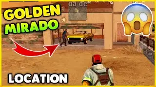Golden Mirado Location in Pubg Mobile!😍🔥Golden Car in Miramar! 0.18.0 Update! Pubg Mobile