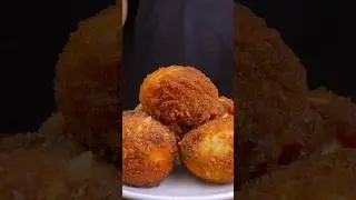 Crispy Deep Fried Eggs - The Ultimate Crunch! 🍳 #shorts