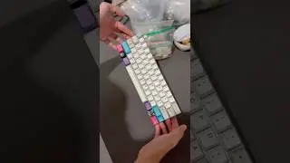 Rebuilding my #keyboard with Diamond Polished MX Black. Stay tune for sound test and typing demo~ 👀