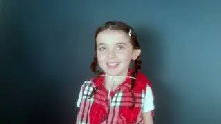 Gertie from E.T -Veda Blue Roi Age 4 Brooklyn Audition Video and Slate 8/24