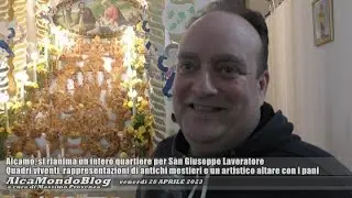 Alcamo, si rianima un intero quartiere per San Giuseppe Lavoratore